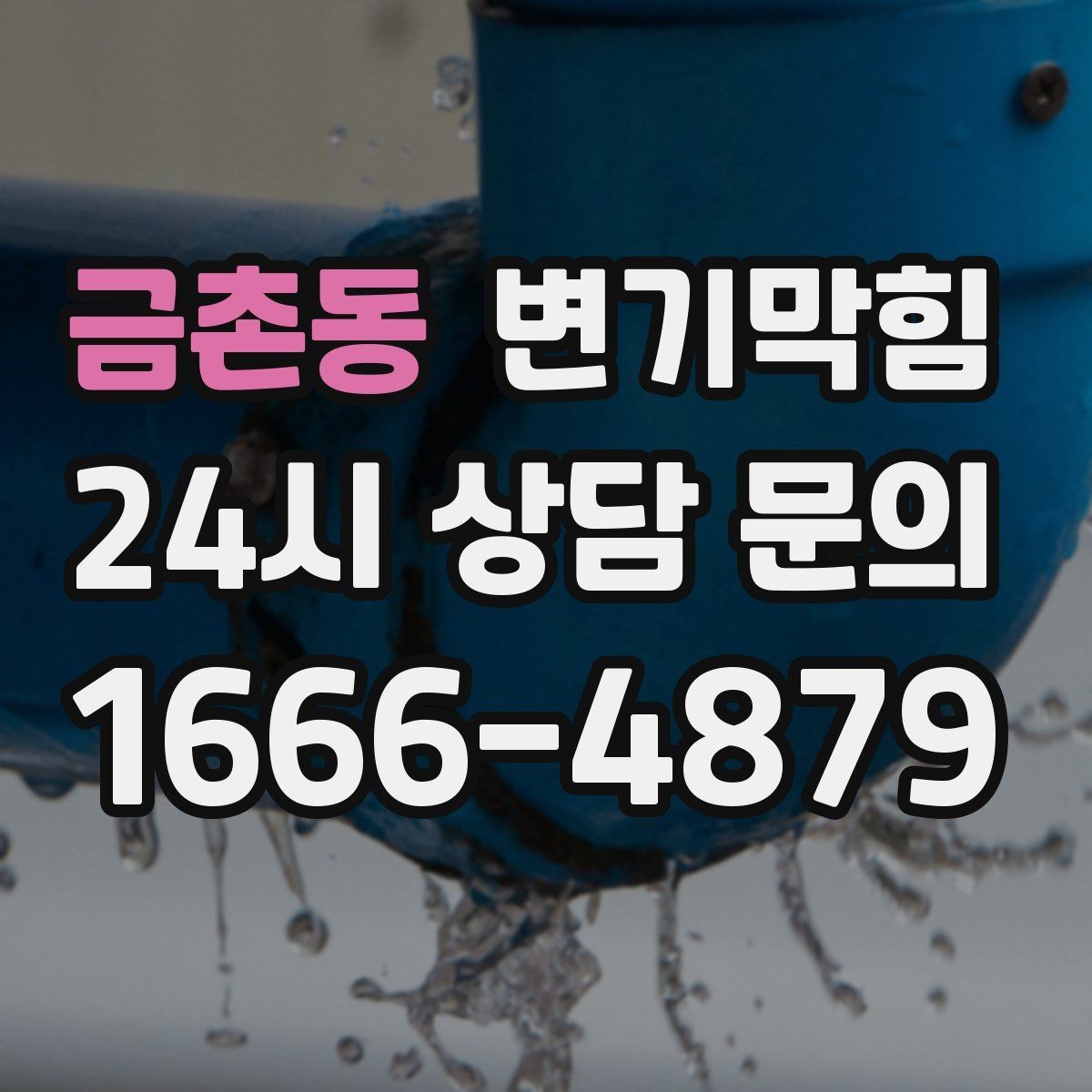 금촌동 변기막힘 뚫어뻥 사용 후 악취 줄이는 마무리