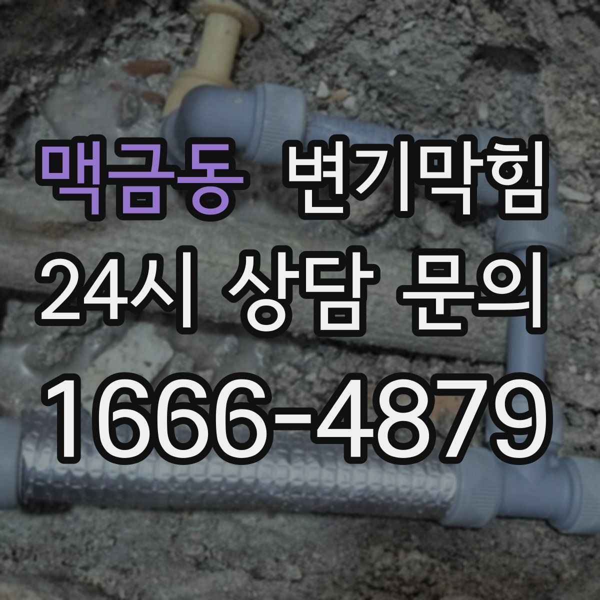 맥금동 변기막힘