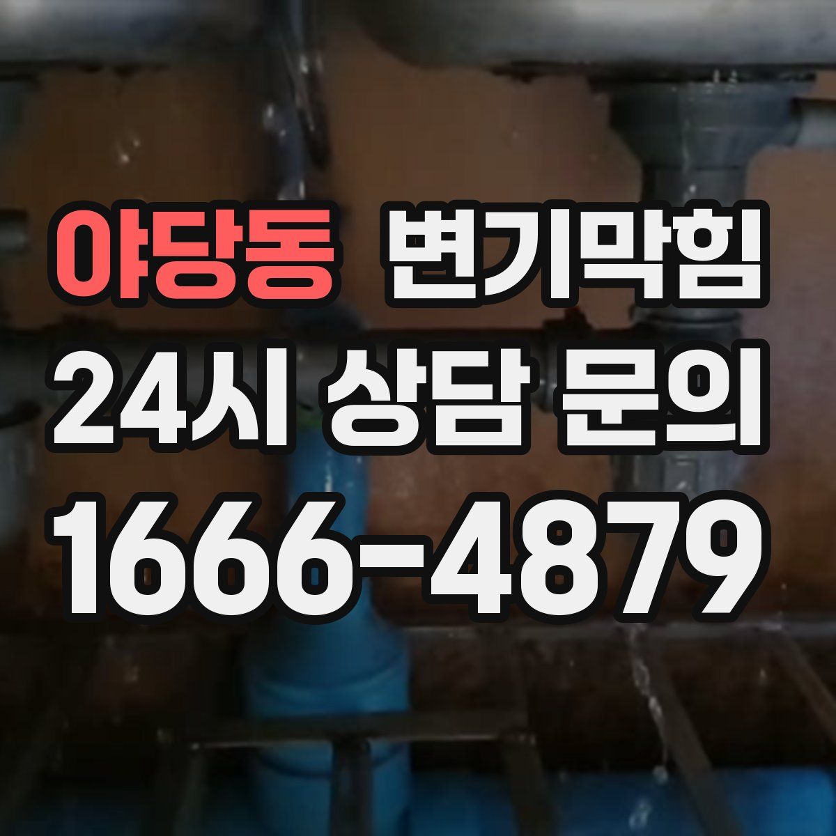 야당동 변기막힘