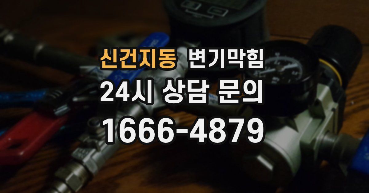 신건지동 변기