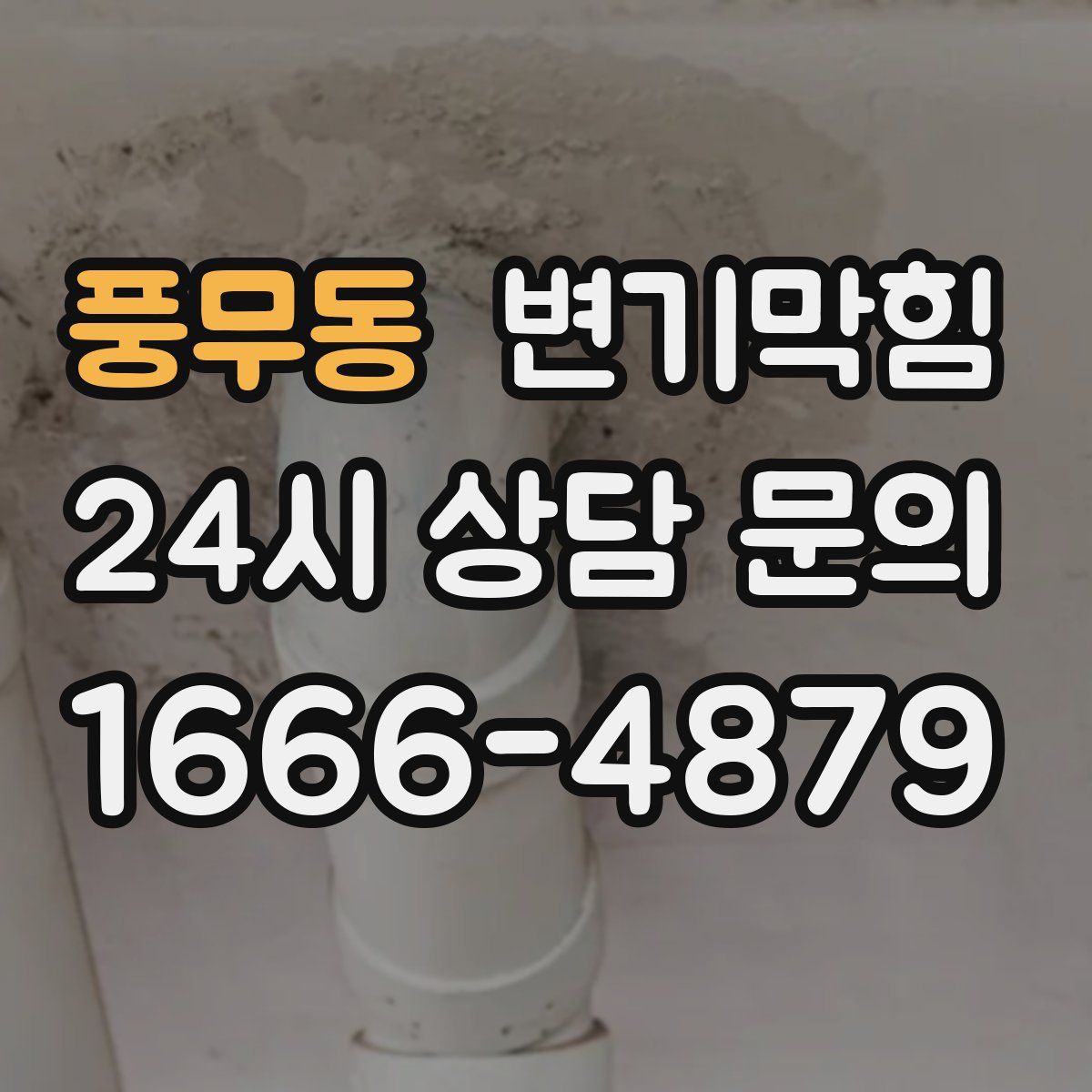 풍무동 변기막힘