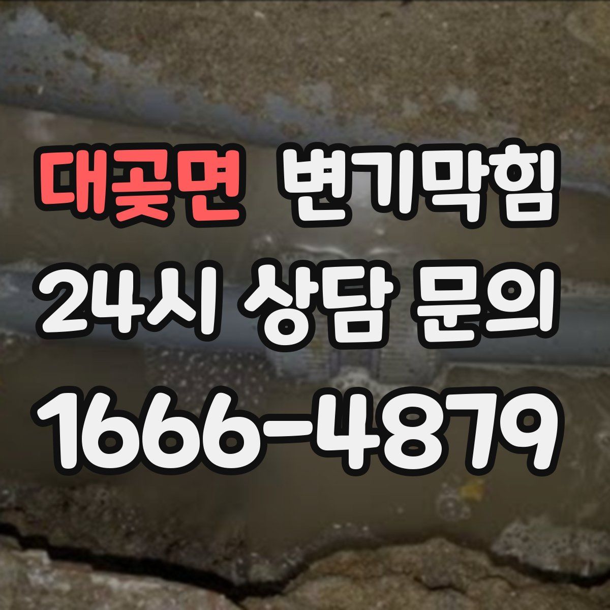 대곶면 변기막힘