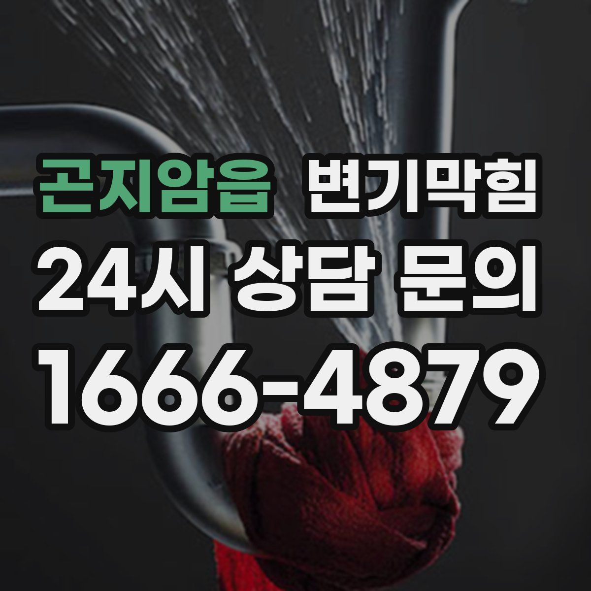 곤지암읍 변기막힘