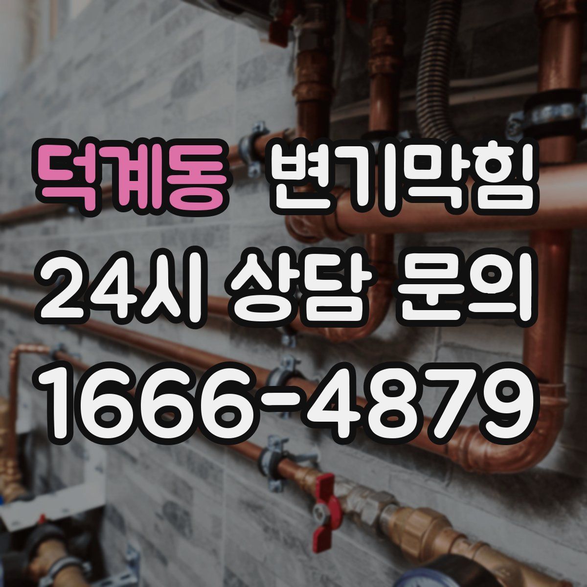 덕계동 변기막힘