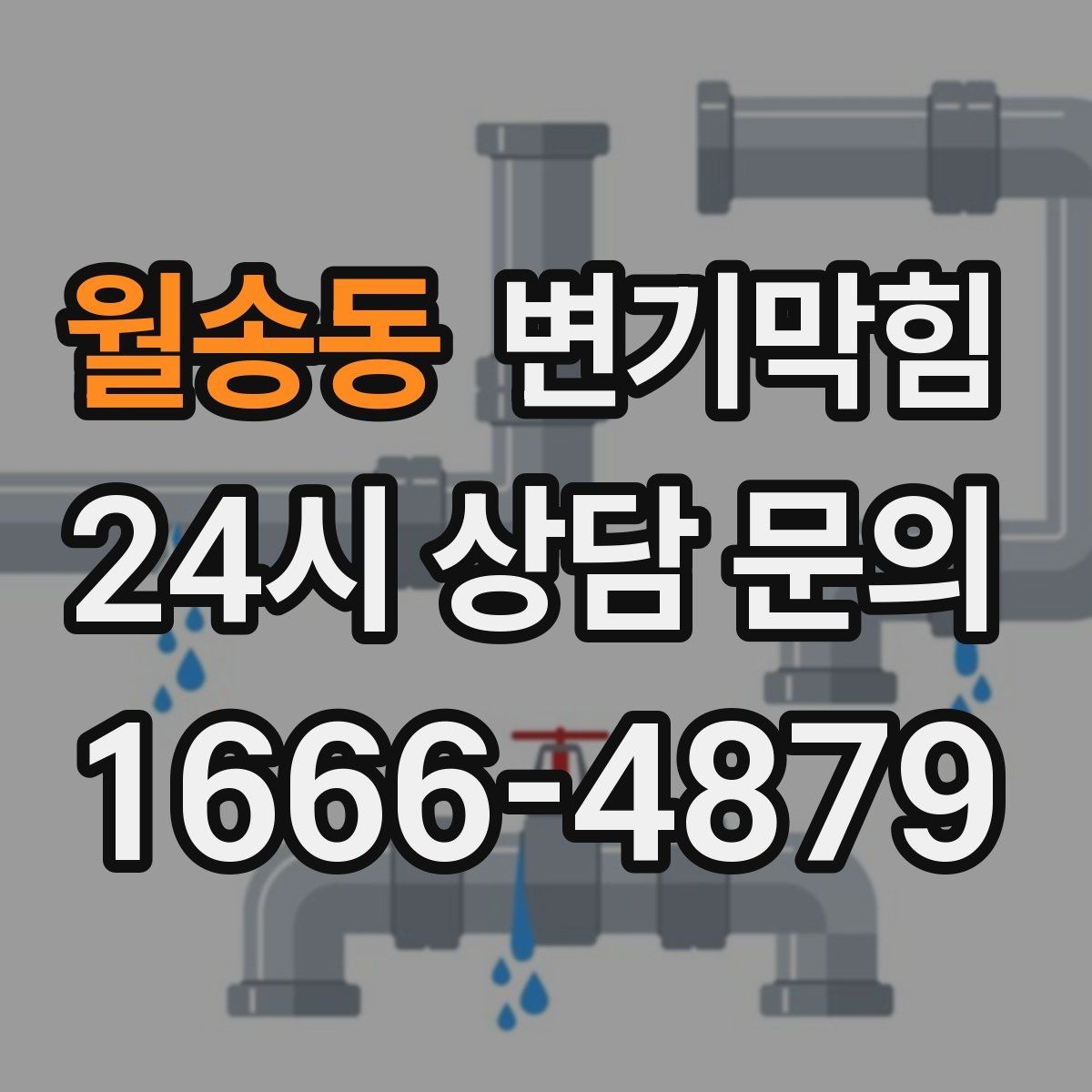 월송동 변기막힘 식당 화장실뚫기 냄새 근원 봉쇄