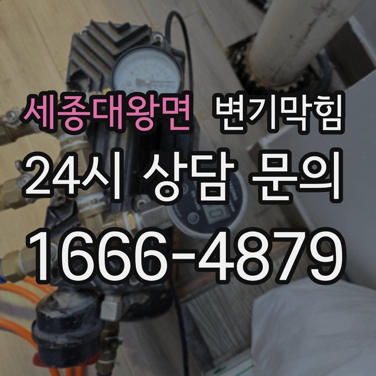 세종대왕면 변기막힘