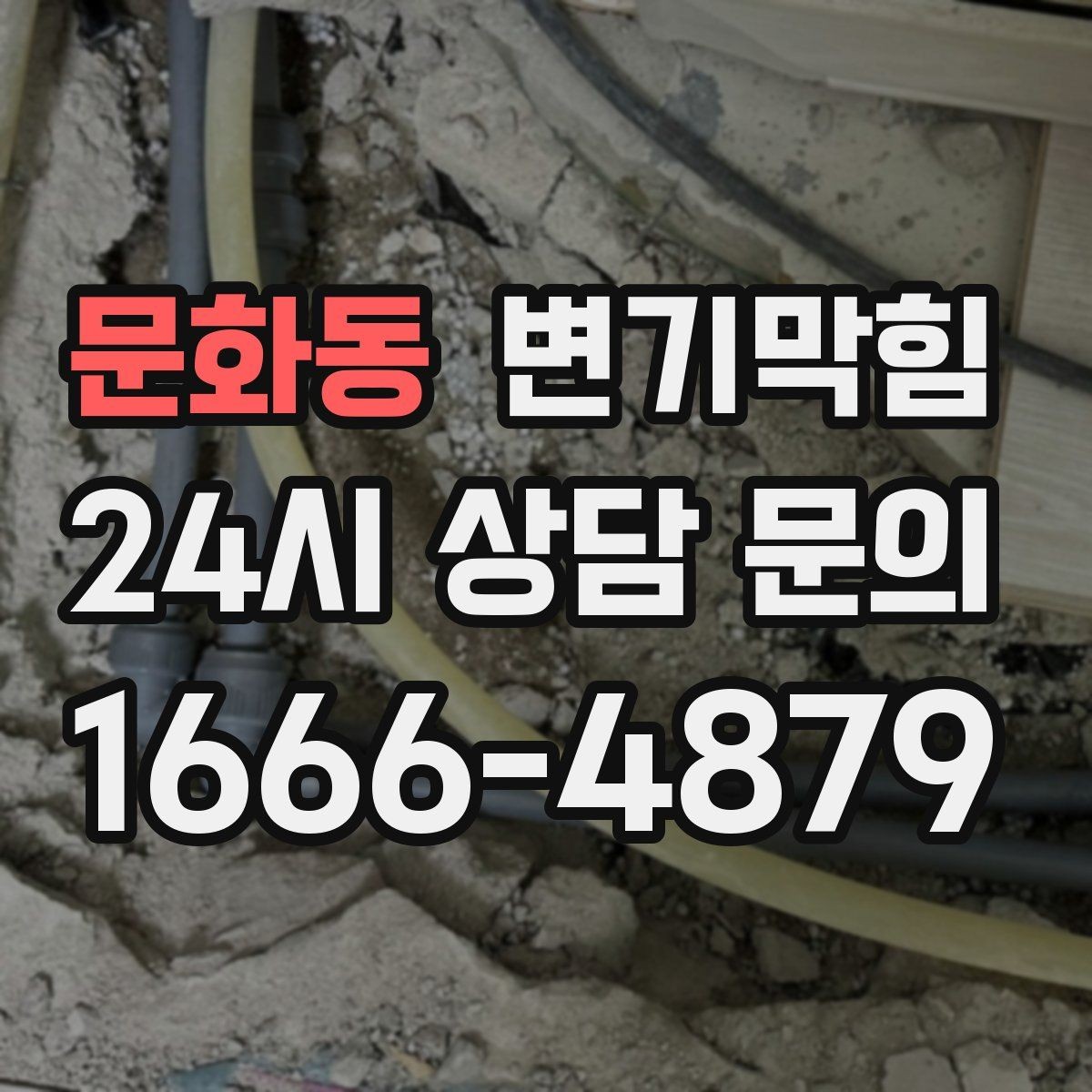 문화동 변기막힘 단독 주택 배수구막힘 장판 얼룩 종결