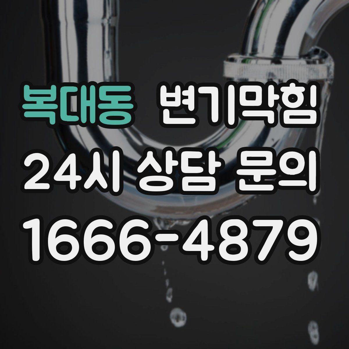 복대동 변기막힘 변기가막혔을때 피스톤 펌프 대체법