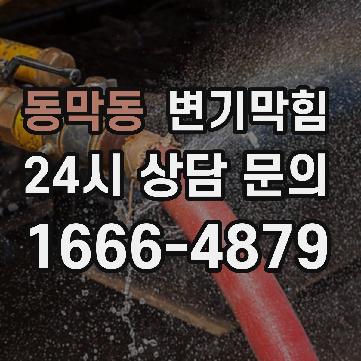 동막동 변기막힘