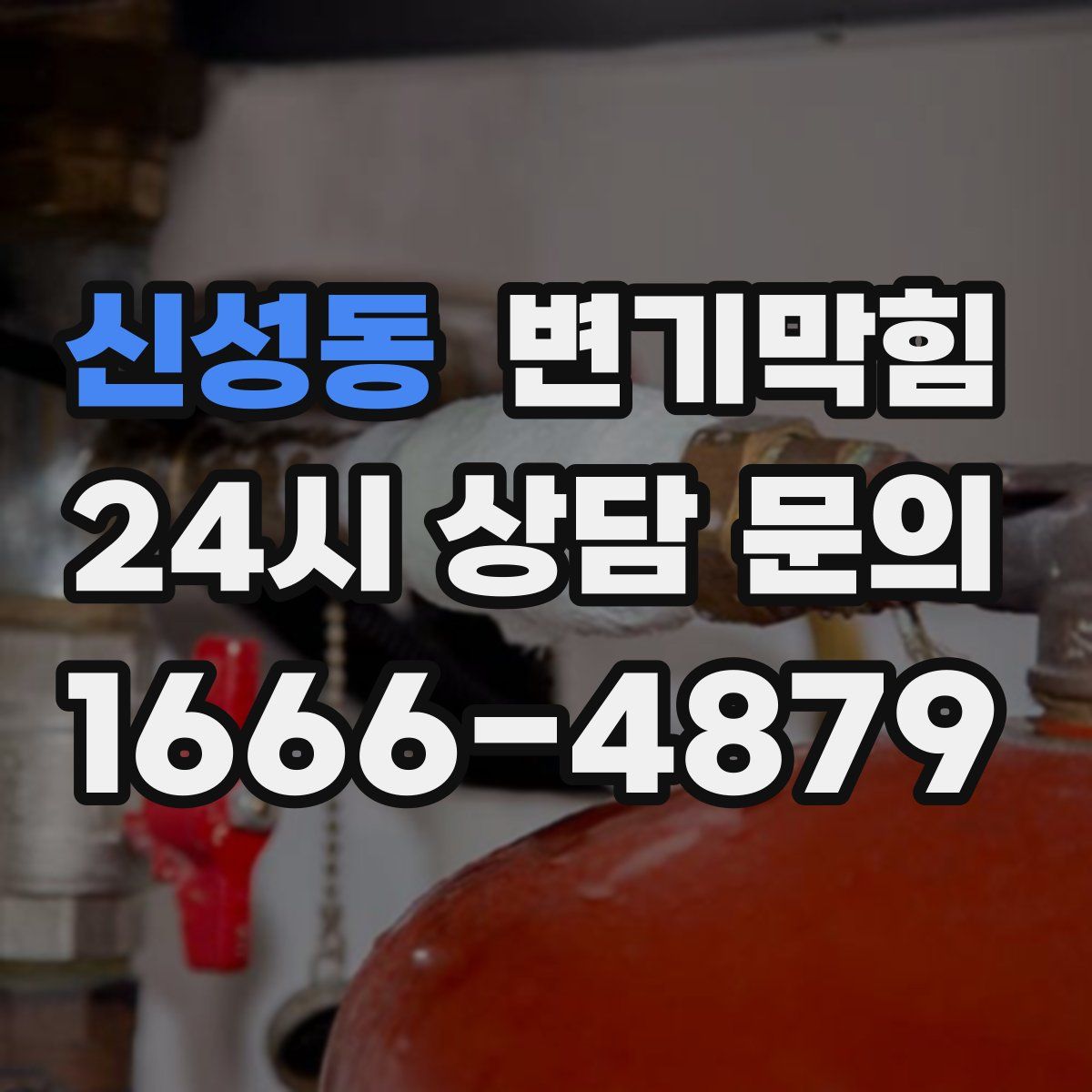 신성동 변기막힘