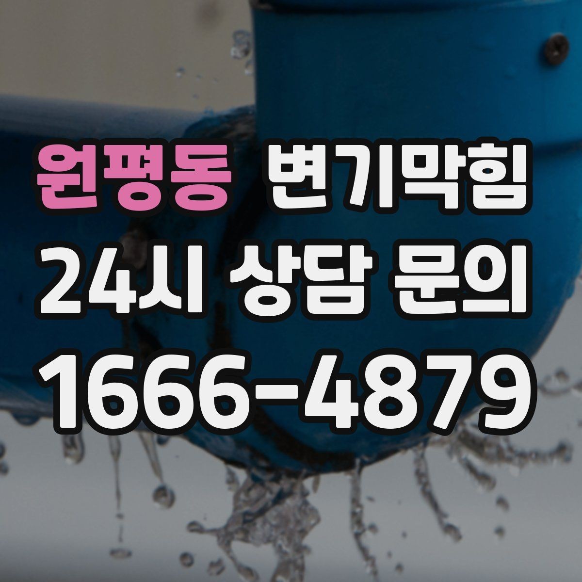 원평동 변기막힘 미용실 배수구막힘 헤어 트랩 업그레이드