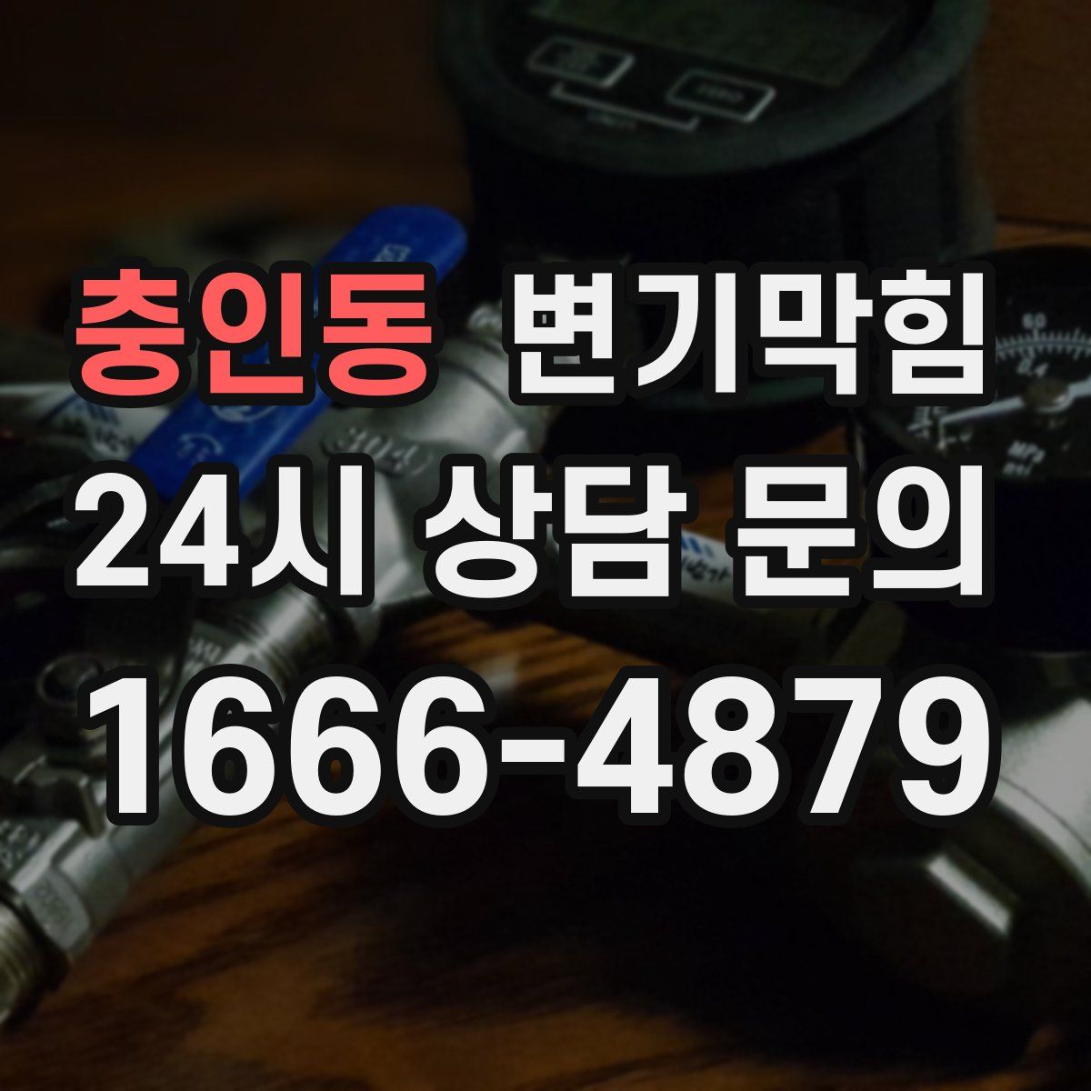 충인동 변기막힘