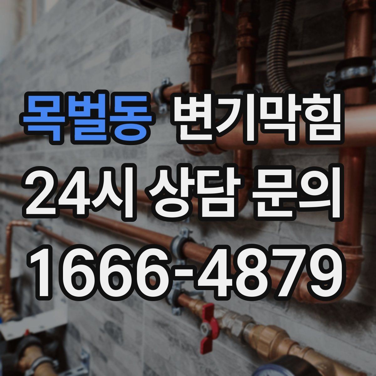 목벌동 변기막힘 식당 수봉 회복으로 민원 감소