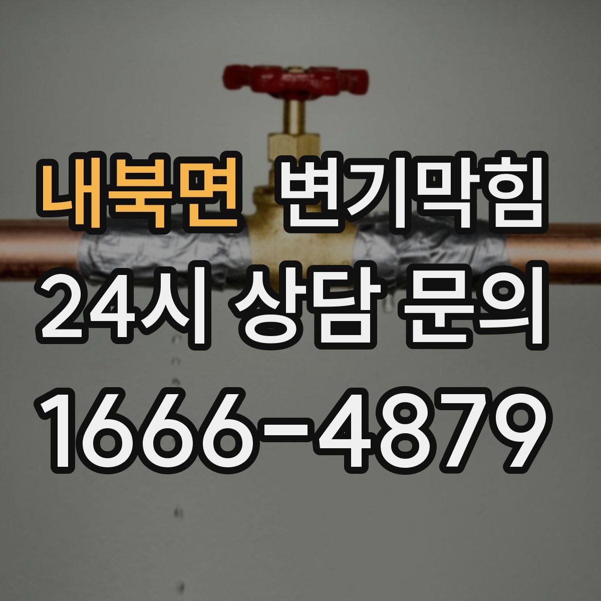 내북면 변기막힘