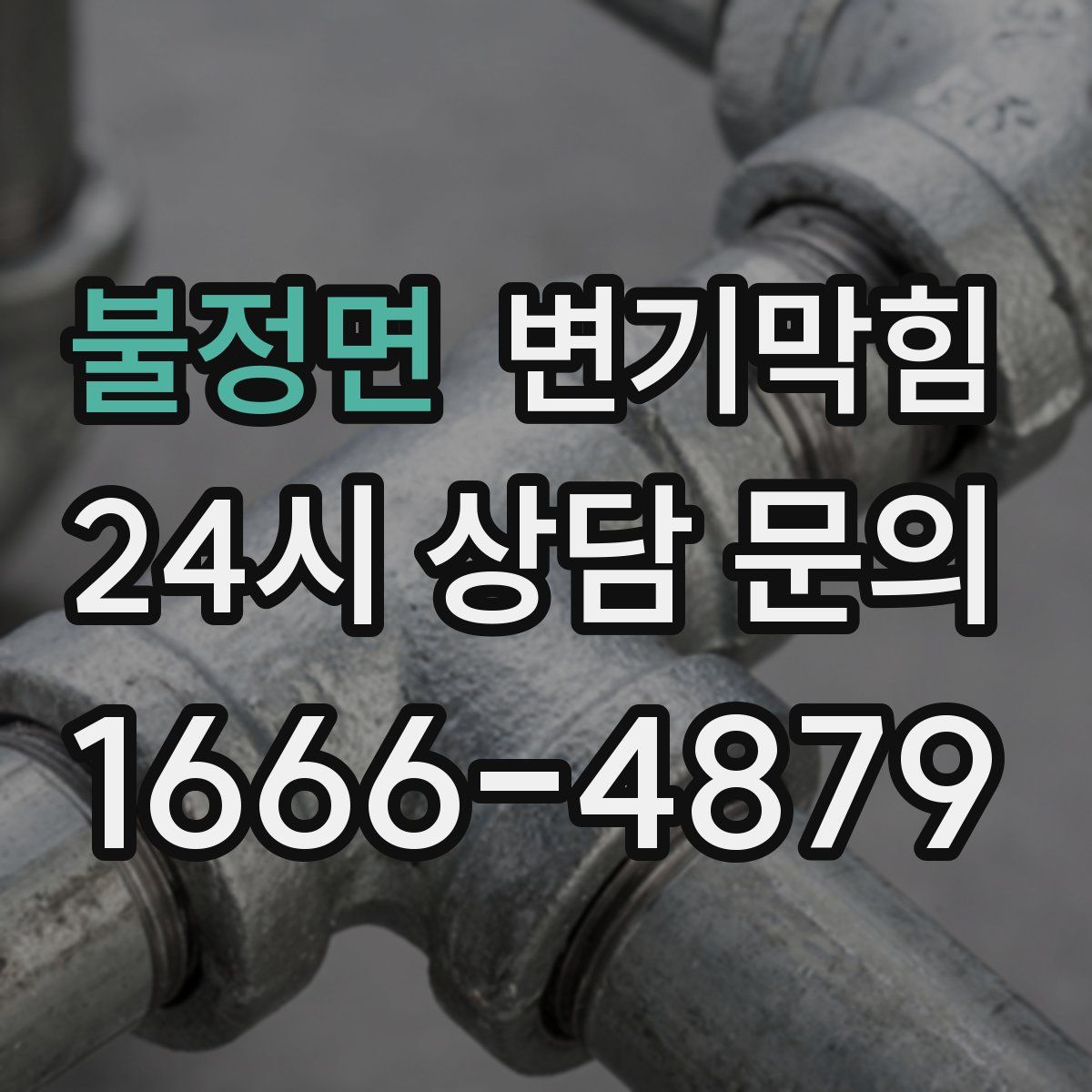 불정면 변기막힘