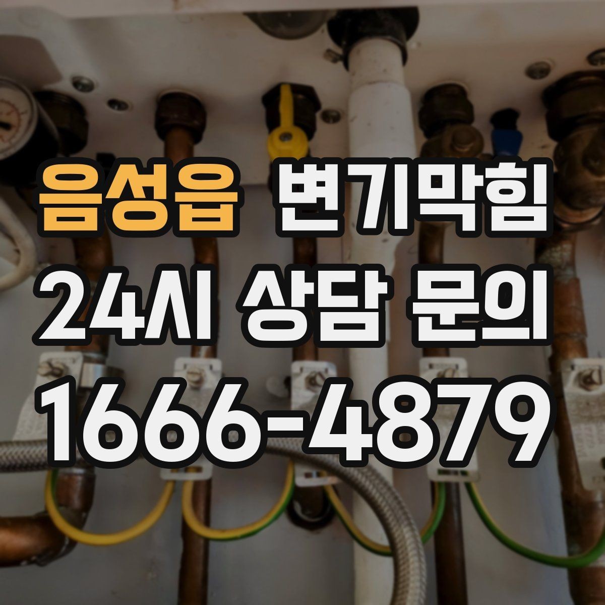 음성읍 변기막힘 카페 변기뚫기 오픈 전 마감 달성
