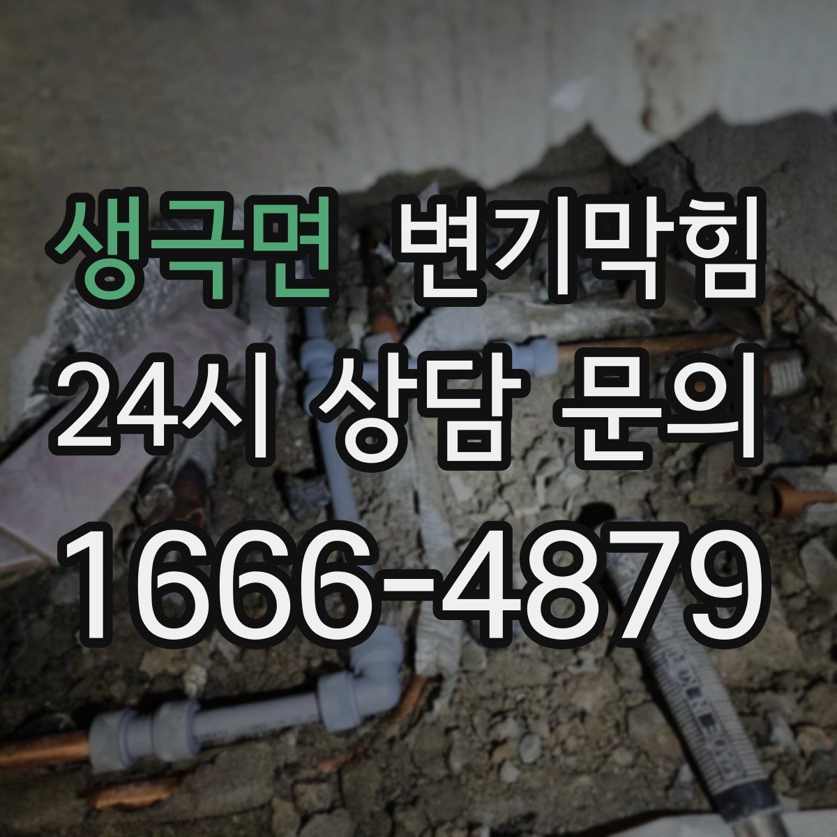 생극면 변기막힘