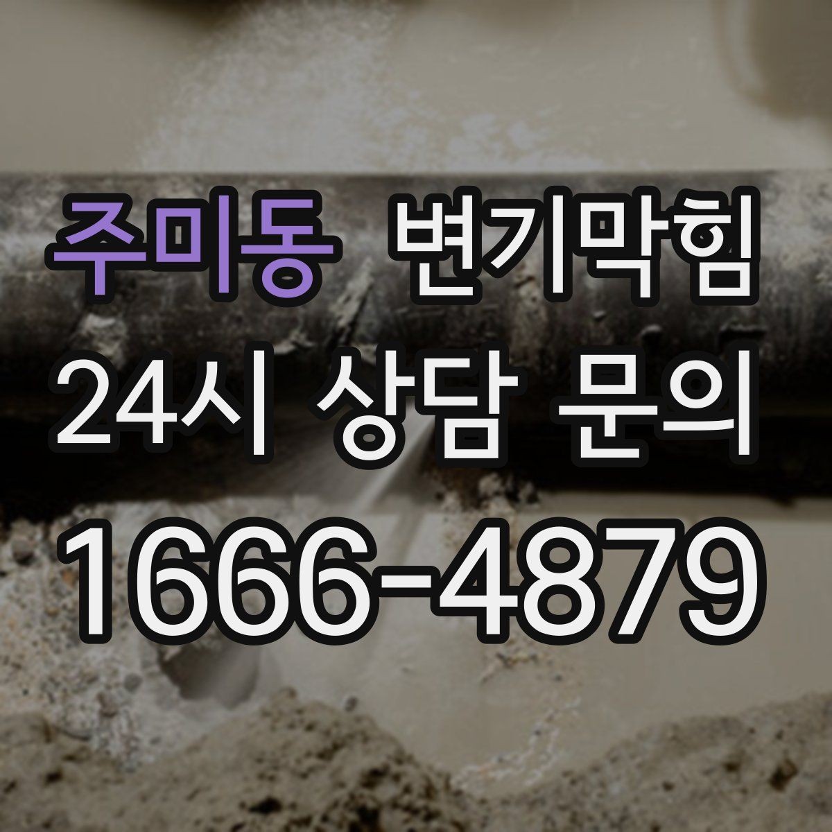 주미동 변기막힘 변기가막혔을때 비데 분리 필요 여부
