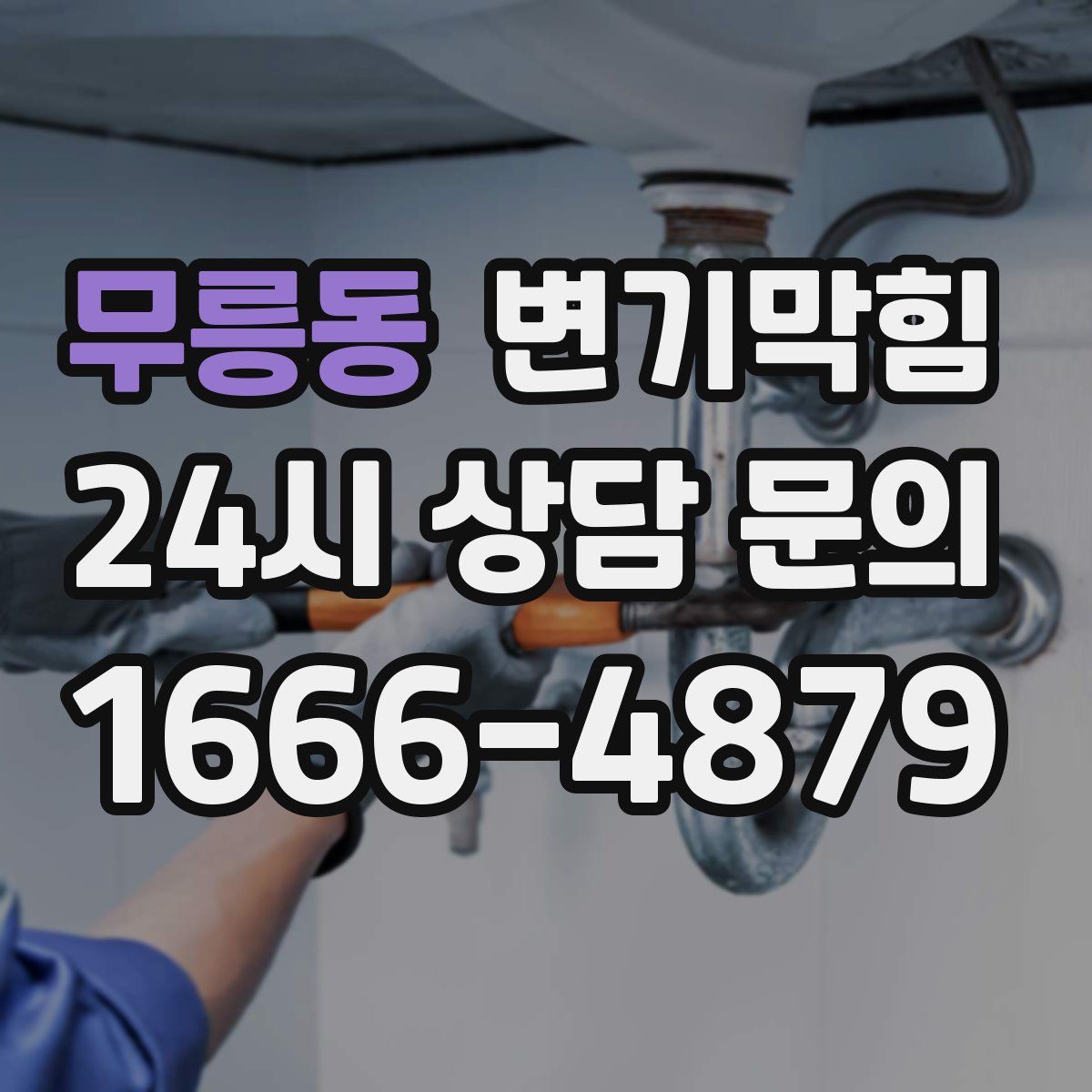 무릉동 변기막힘