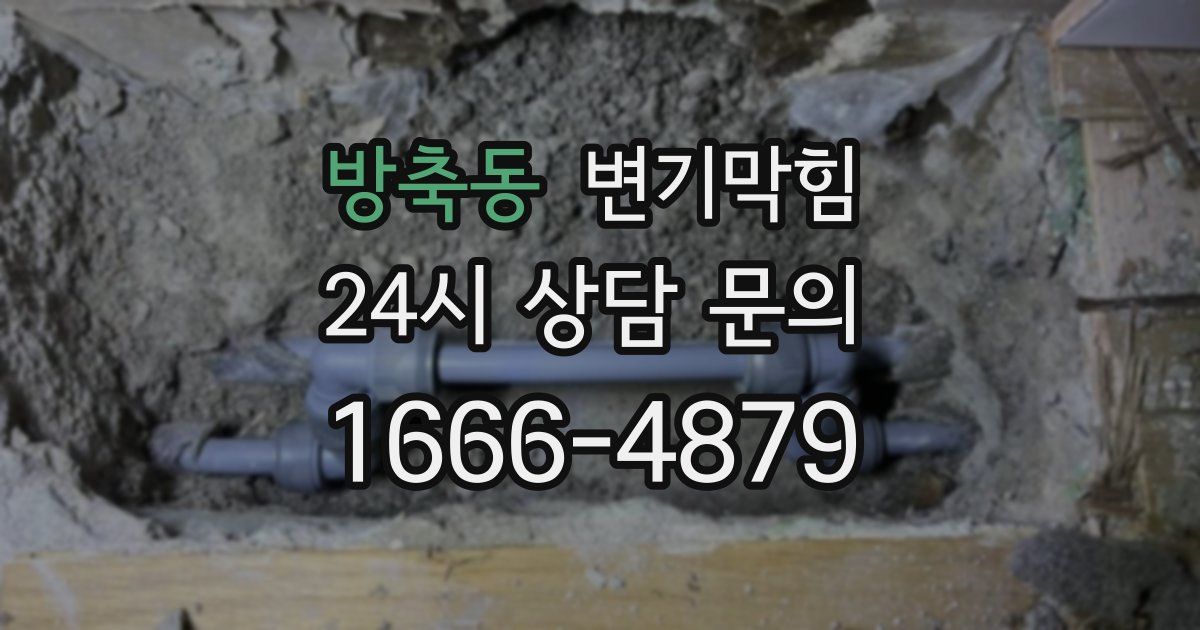 방축동 변기