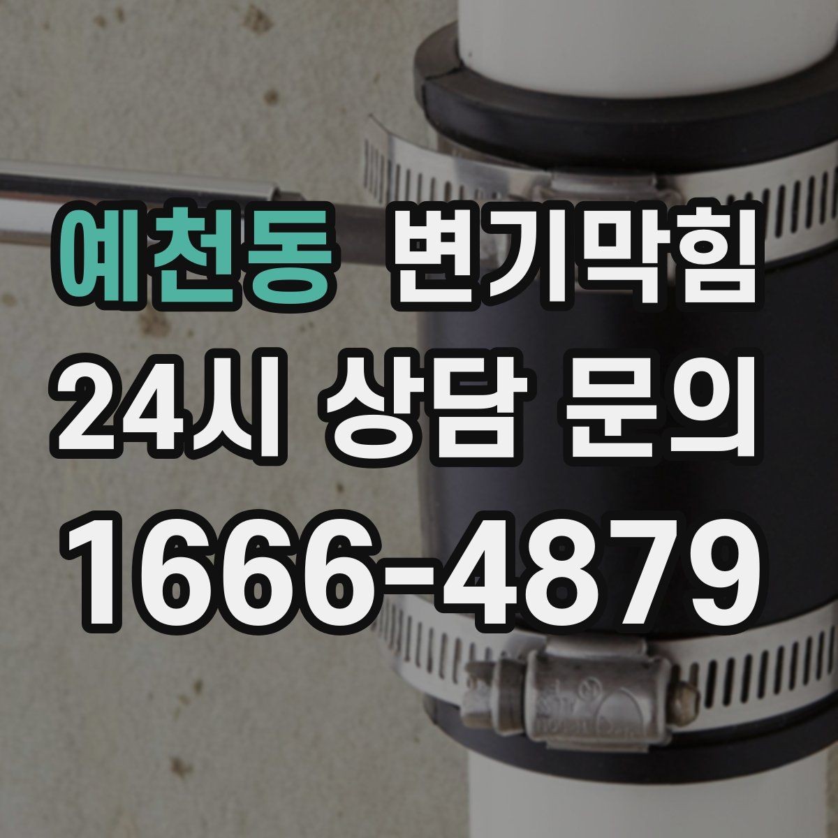 예천동 변기막힘 변기가 막혔을 때 비데 노즐 간섭 체크