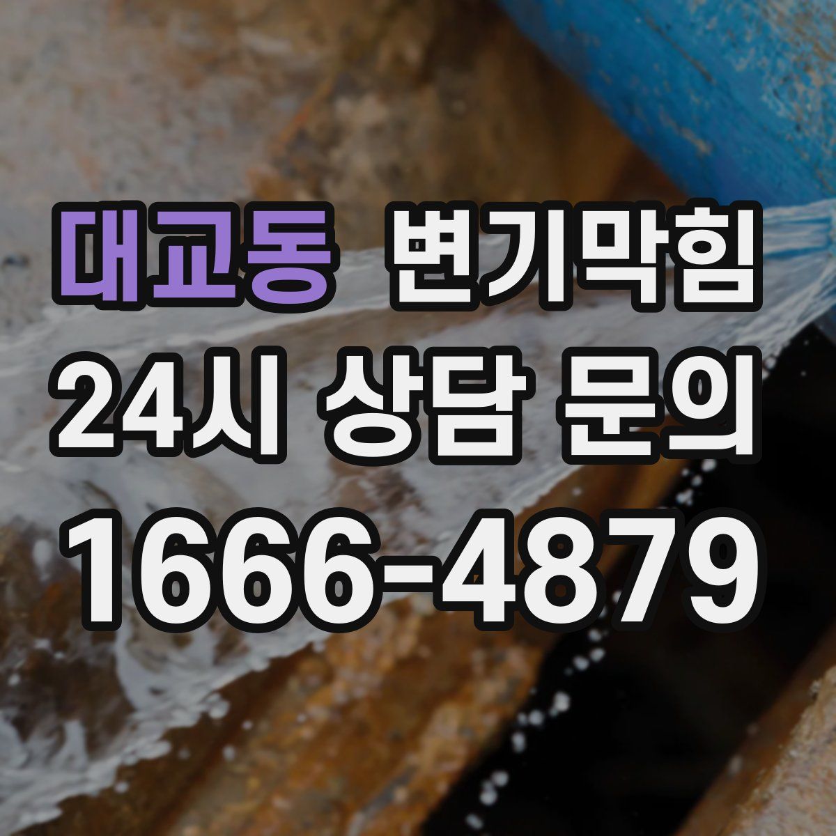 대교동 변기막힘