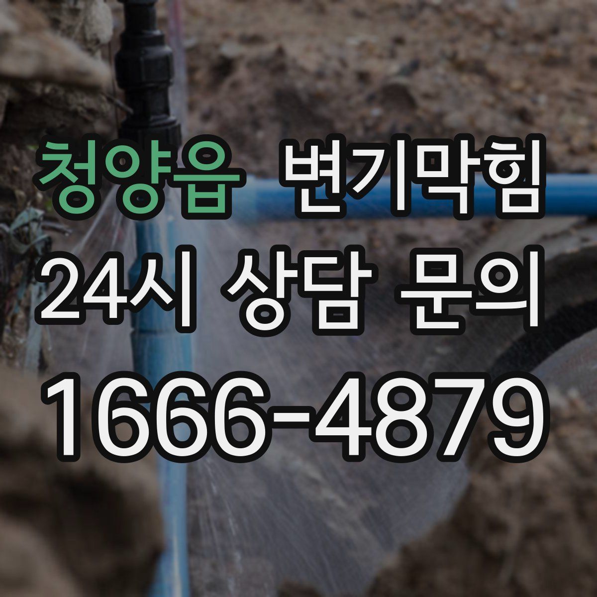 청양읍 변기막힘