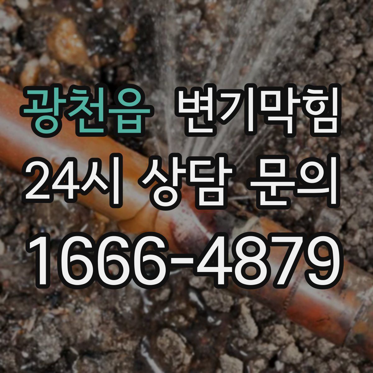 광천읍 변기막힘