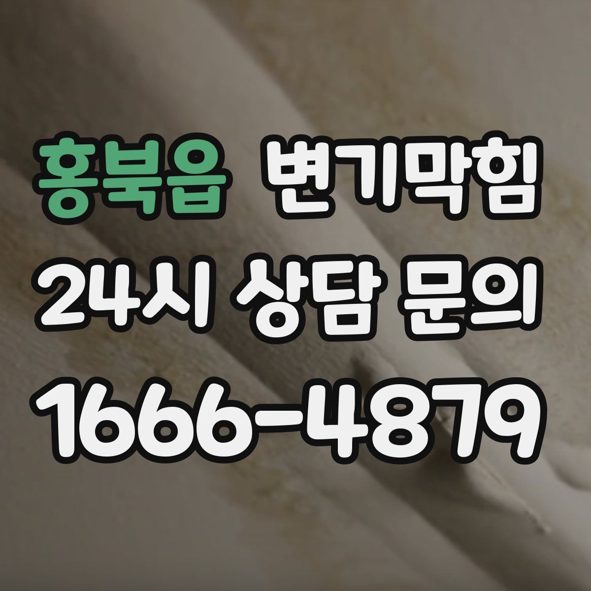 홍북읍 변기막힘