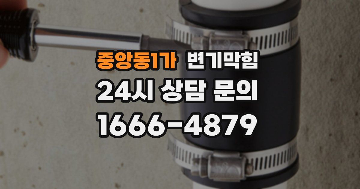 중앙동1가 변기