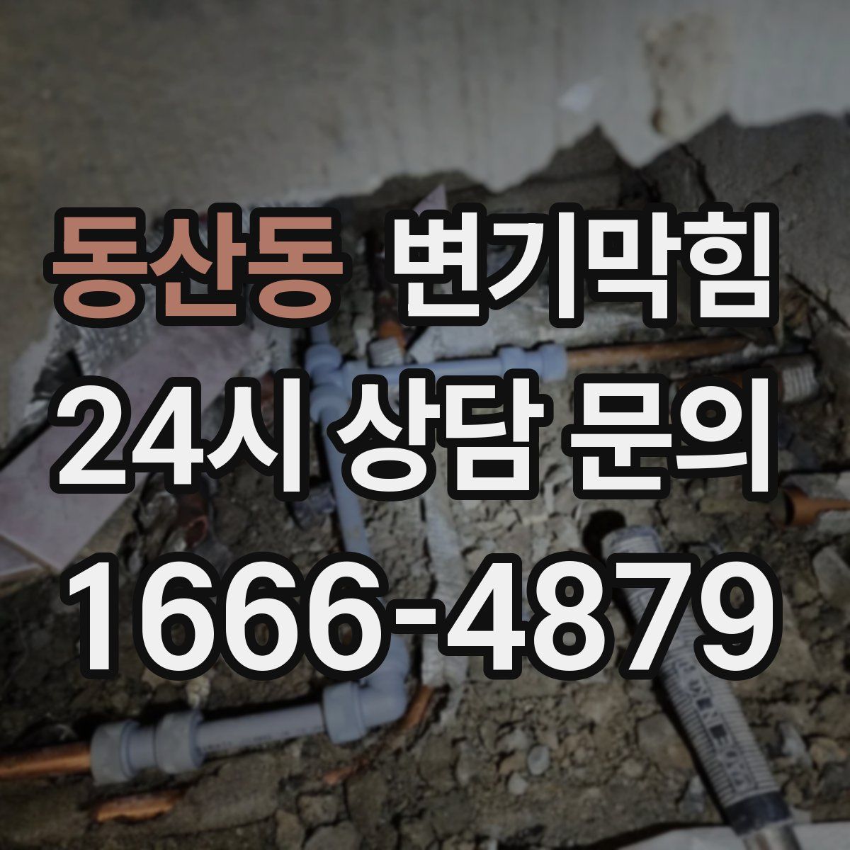 동산동 변기막힘