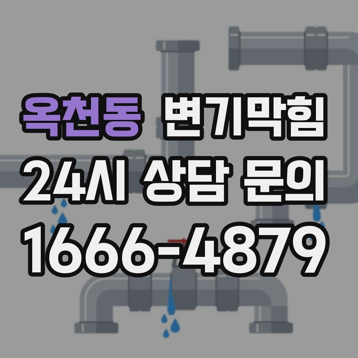옥천동 변기막힘 변기뚫는법 실패 후 복구 순서