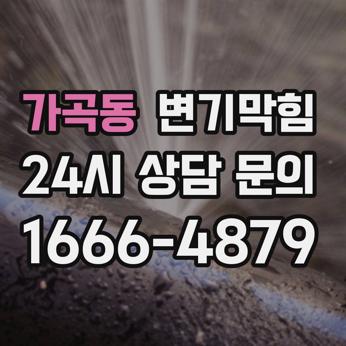 가곡동 변기막힘 변기뚫는비용 저렴해 보일 때 유의점