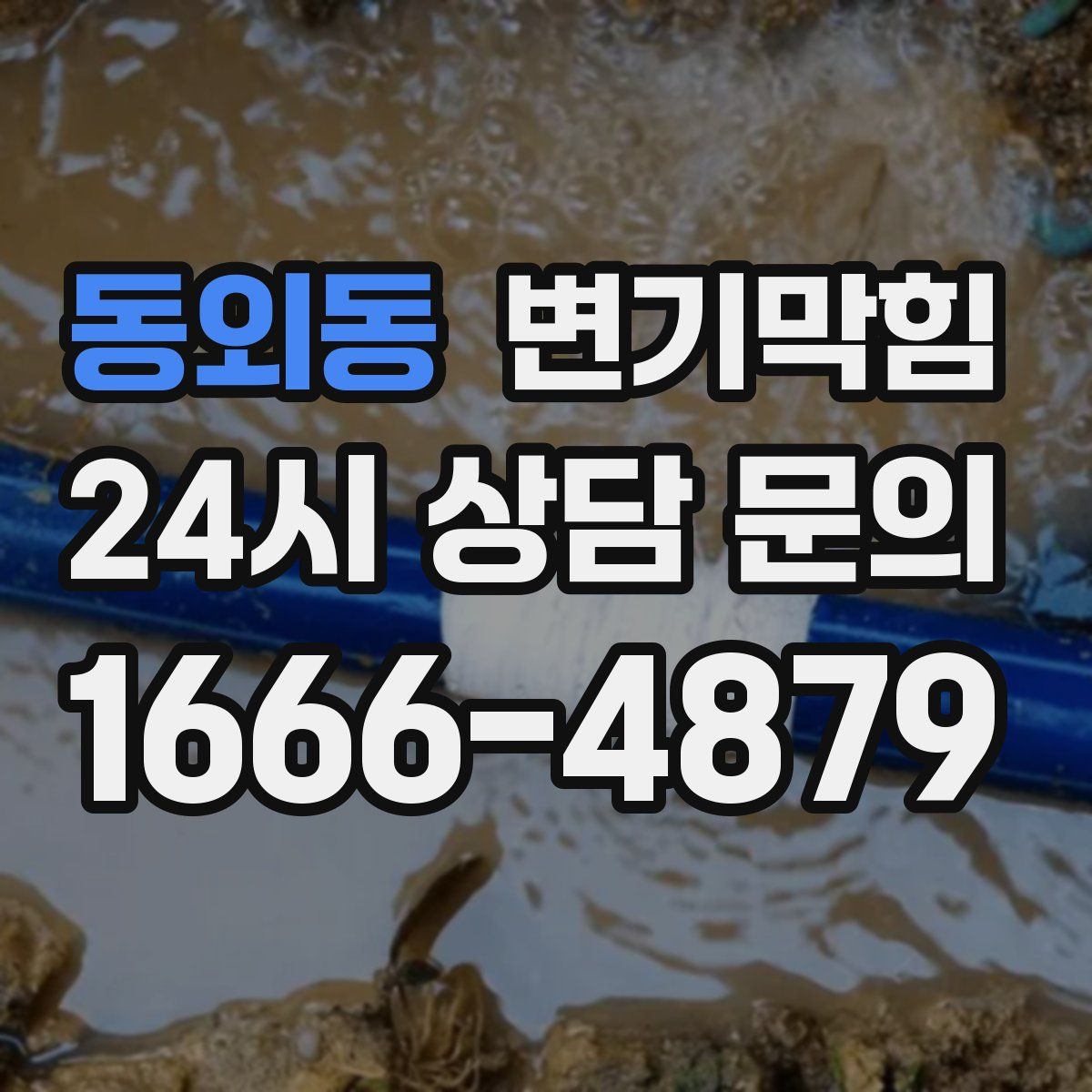 동외동 변기막힘