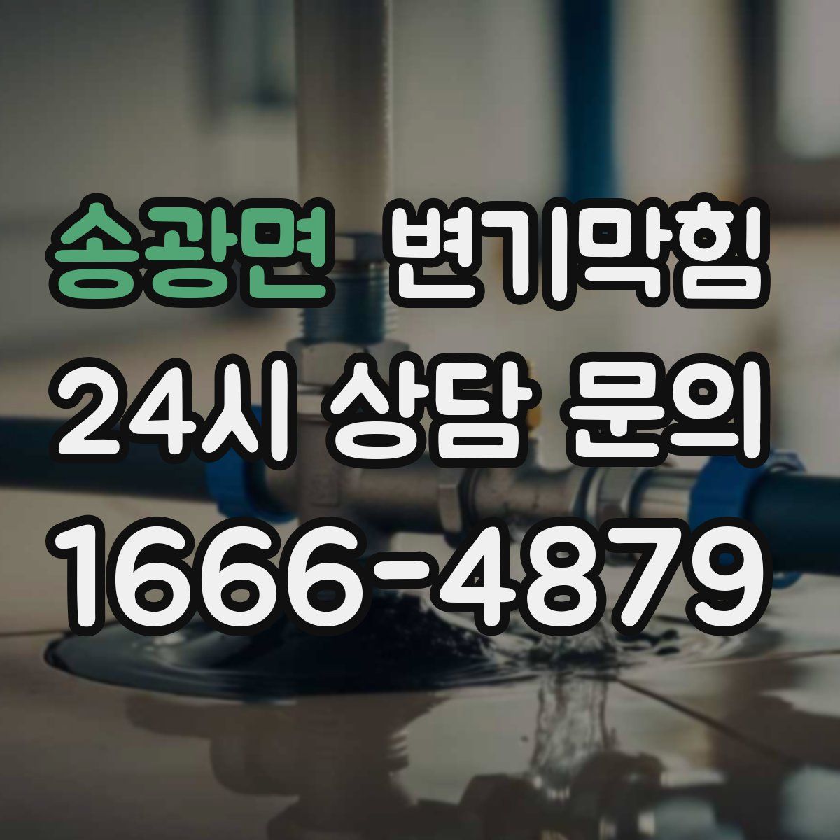 송광면 변기막힘