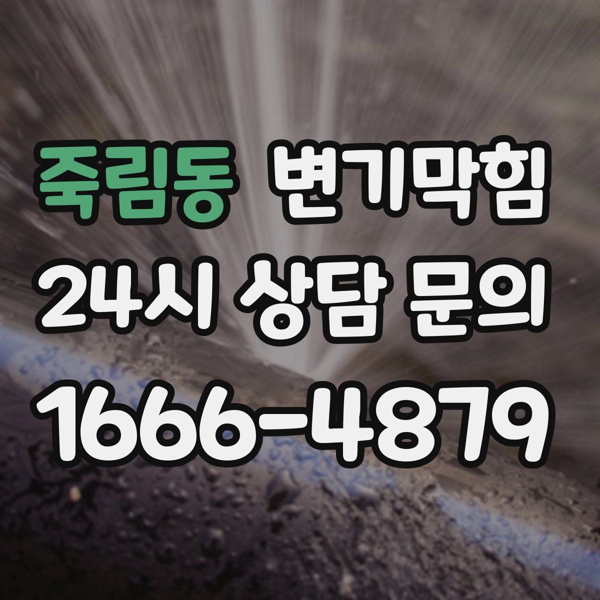 죽림동 변기막힘