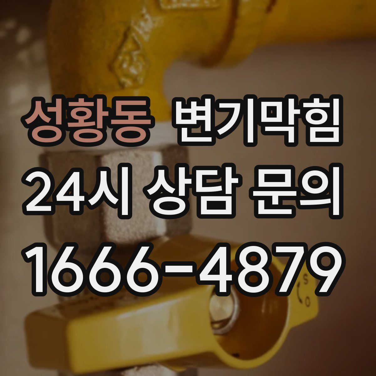 성황동 변기막힘