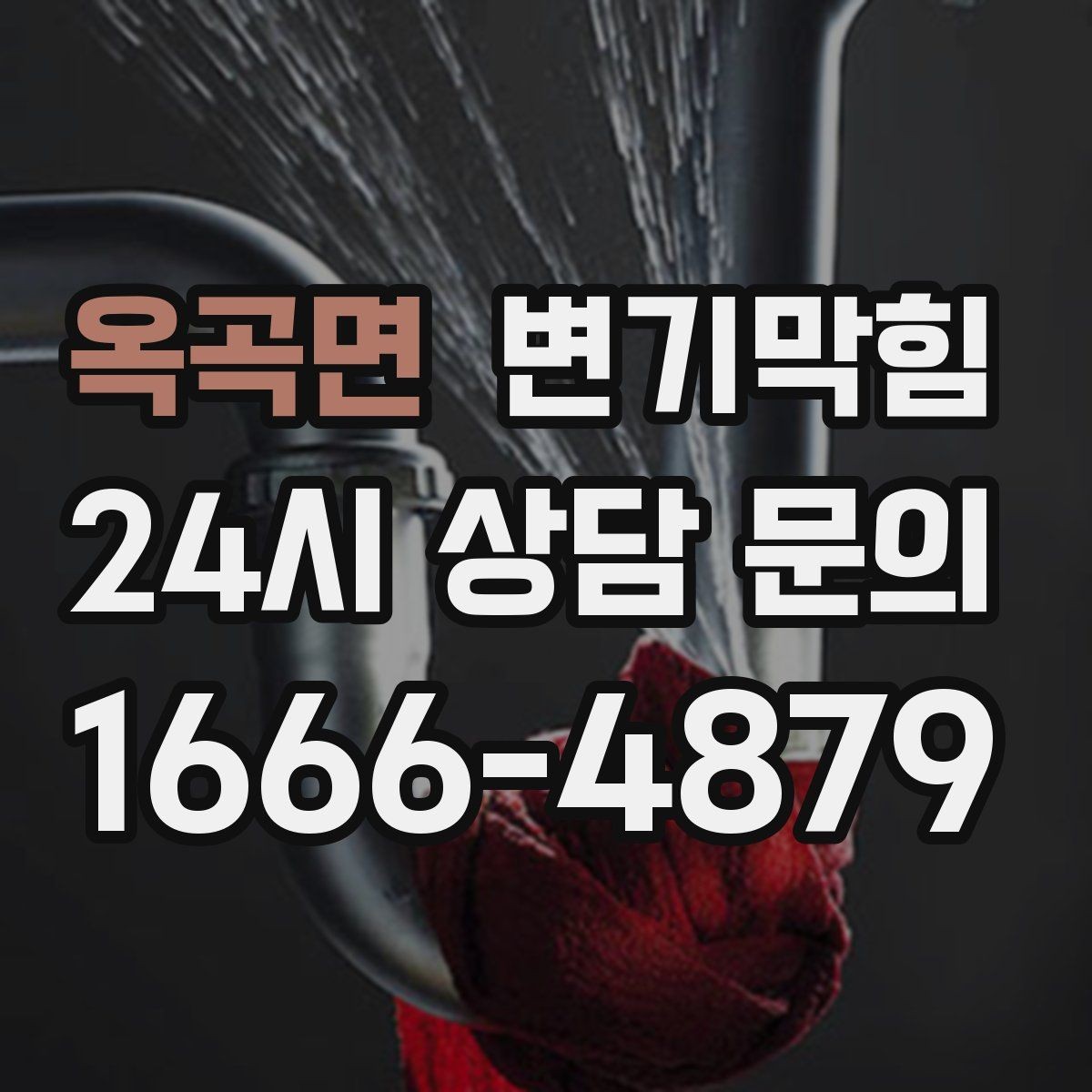 옥곡면 변기막힘 상가 변기뚫는방법 현장 적용기