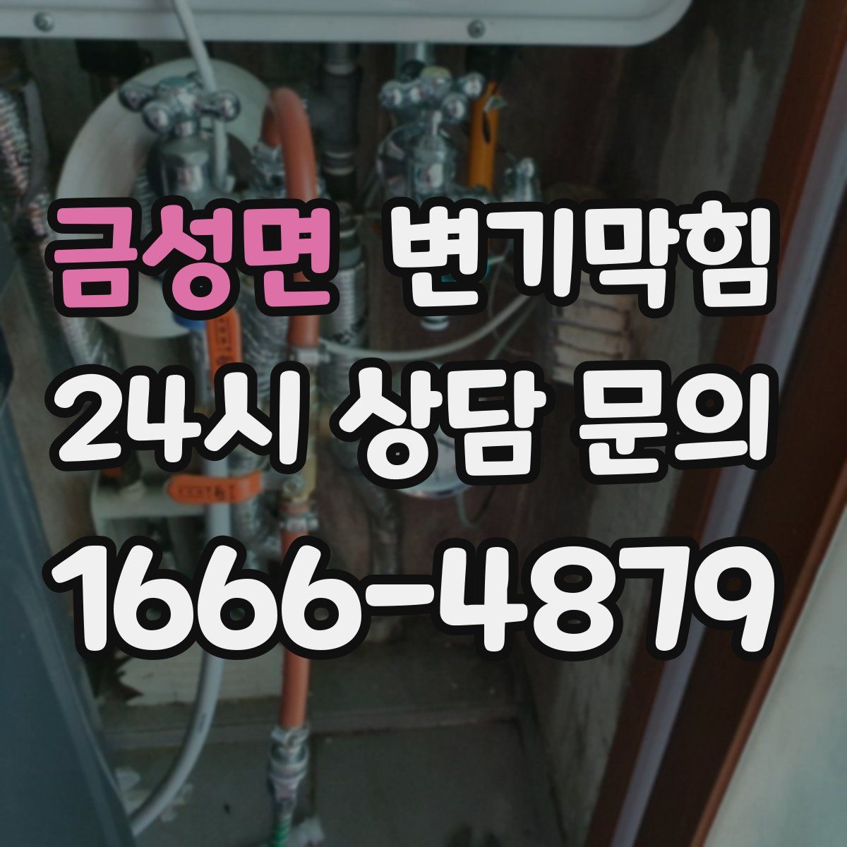 금성면 변기막힘