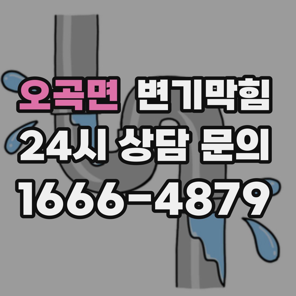 오곡면 변기막힘