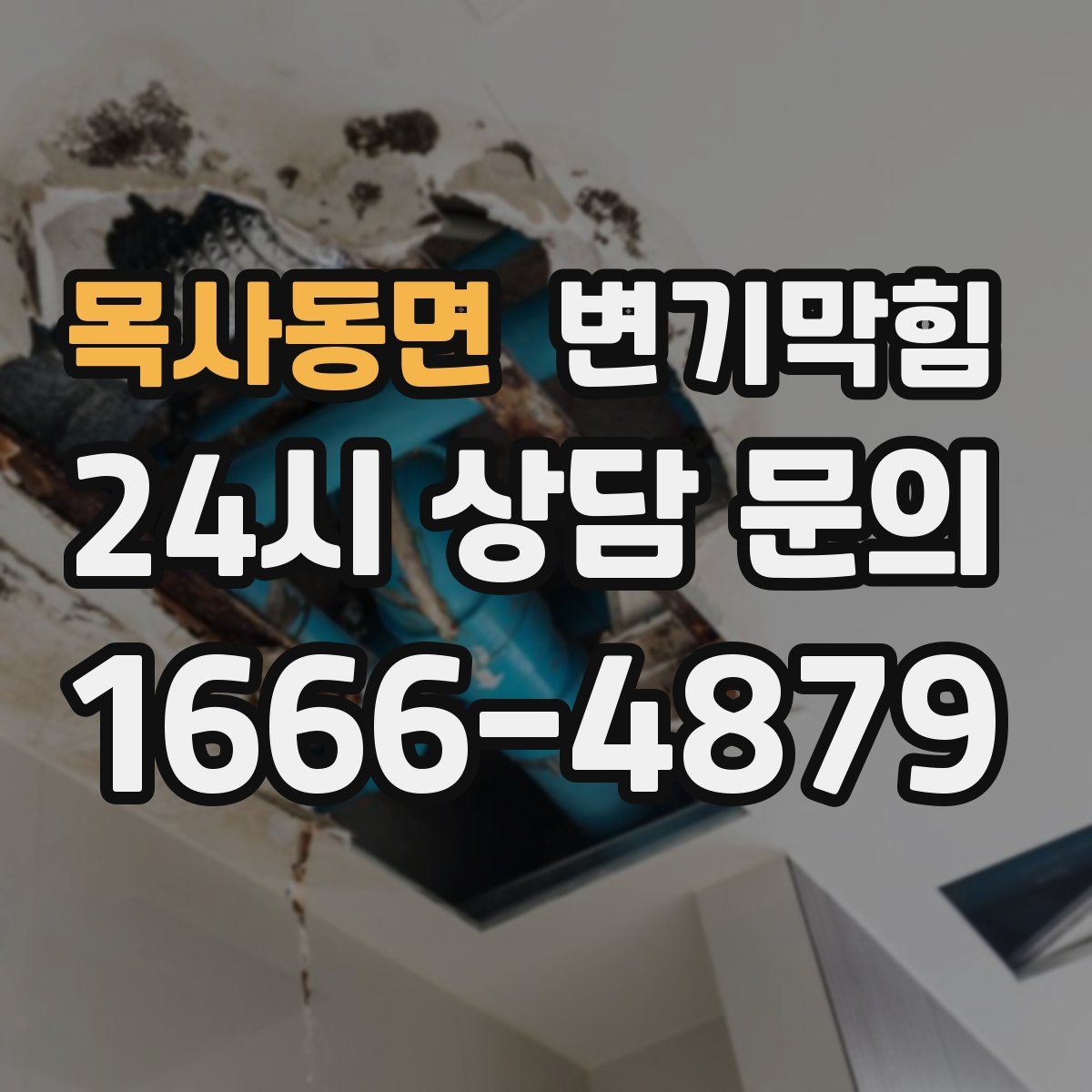 목사동면 변기막힘