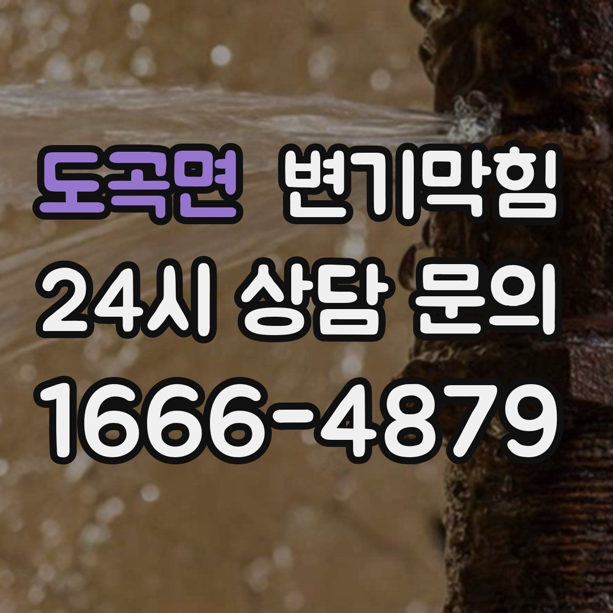 도곡면 변기막힘 미용실 화장실막힘 약제와 컷팅 병행기