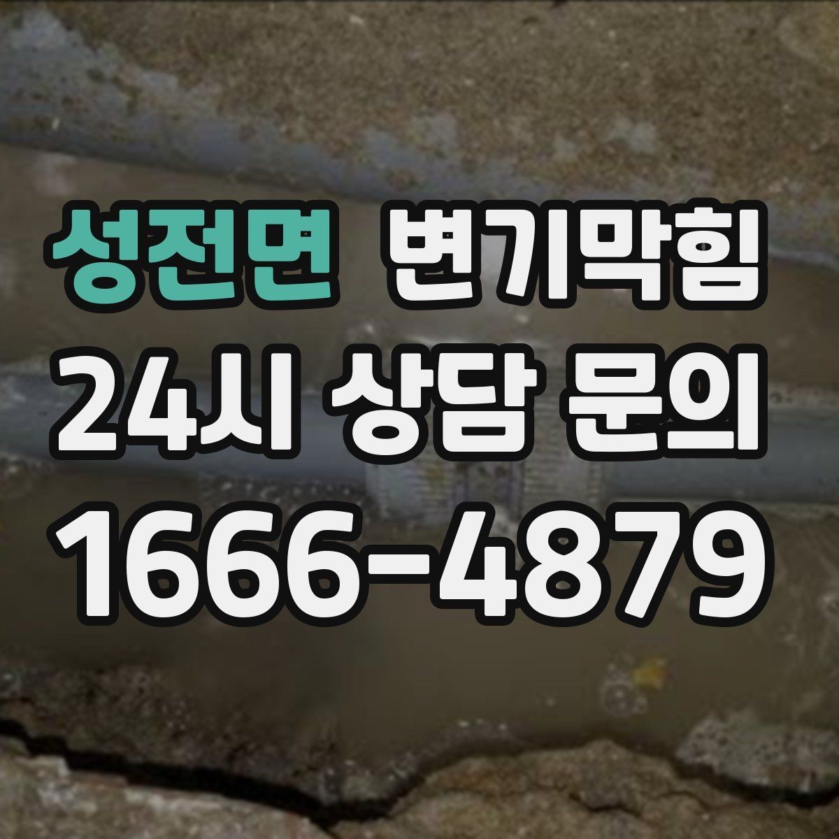 성전면 변기막힘 변기가막혔을때 피스톤 펌프 대체법