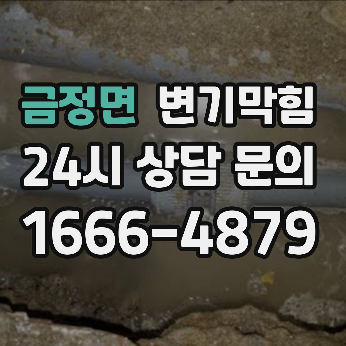 금정면 변기막힘