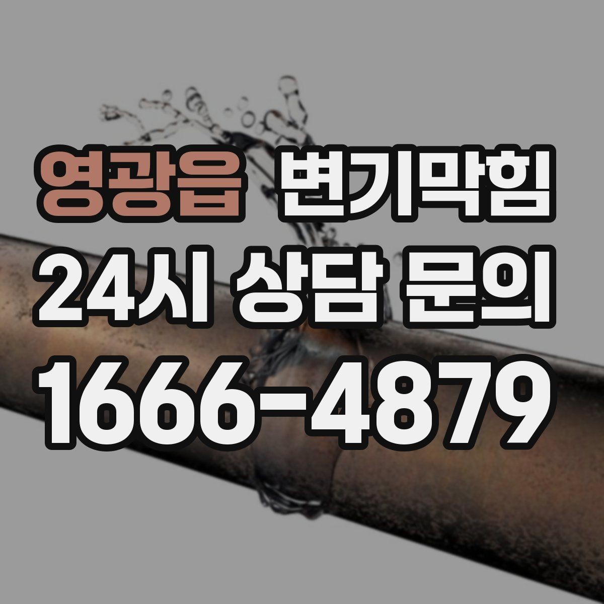 영광읍 변기막힘 카페 화장실막힘 무향 소독으로 마감