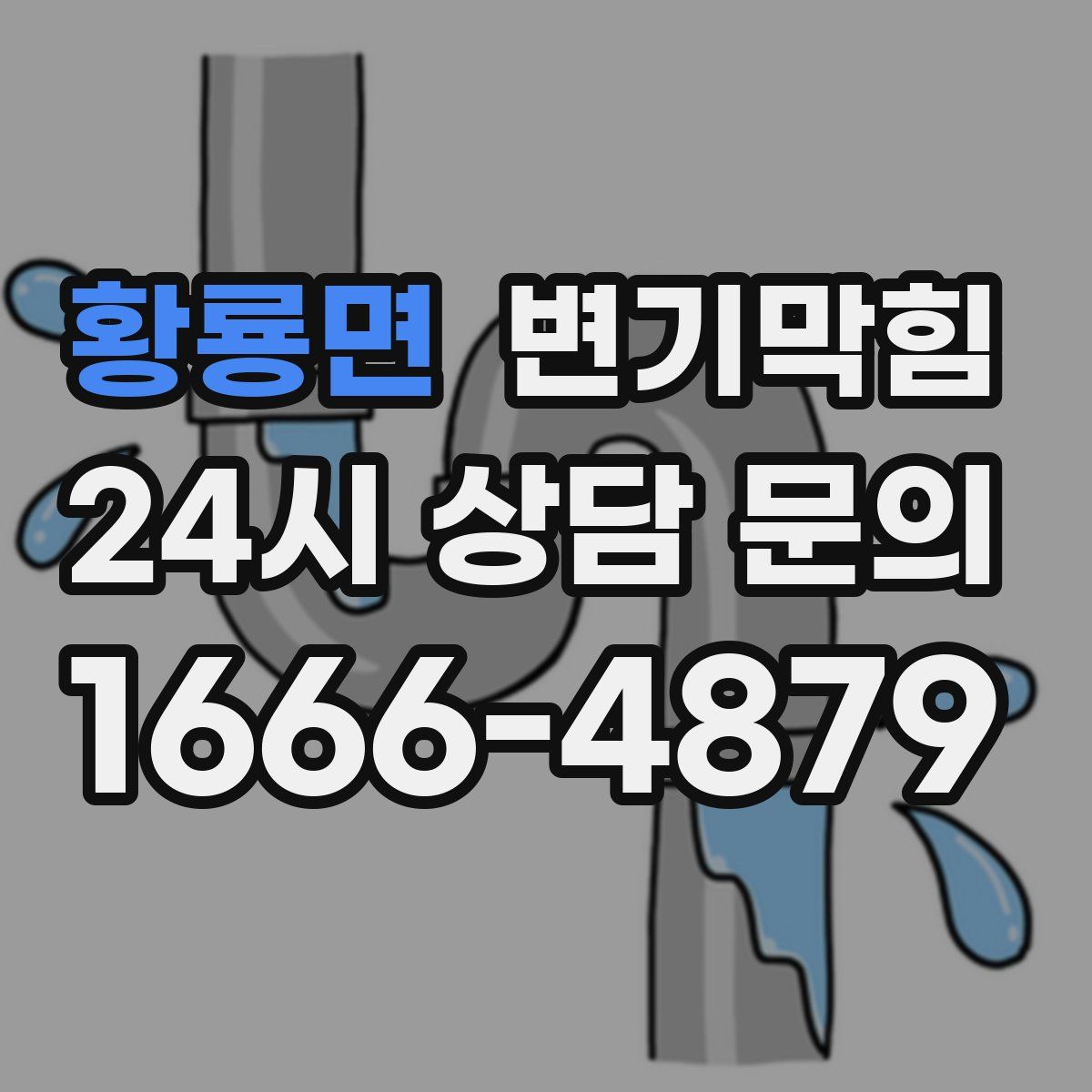 황룡면 변기막힘