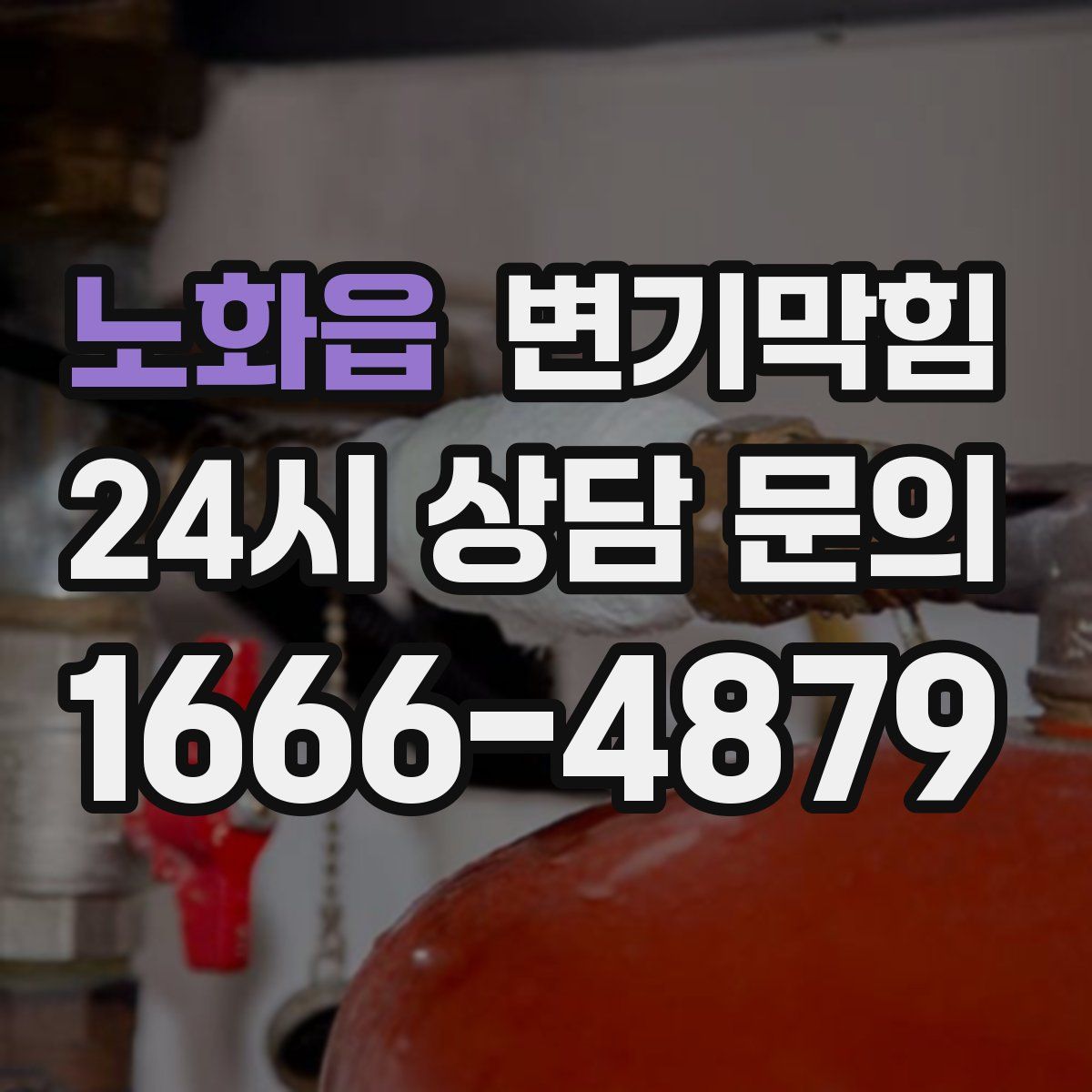 노화읍 변기막힘