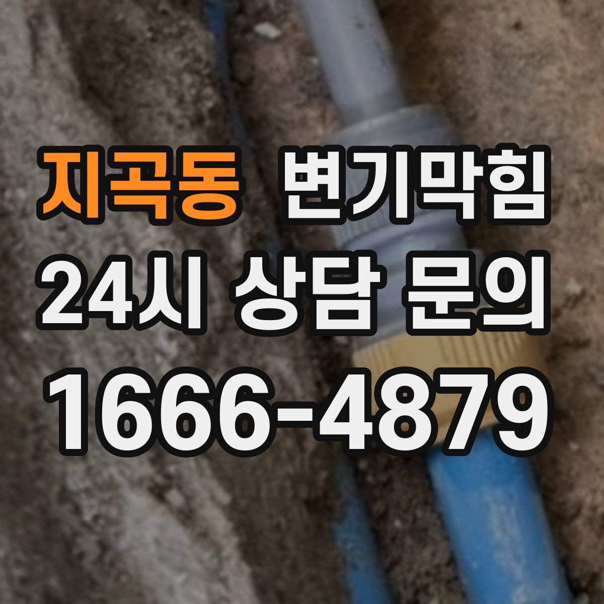 지곡동 변기막힘