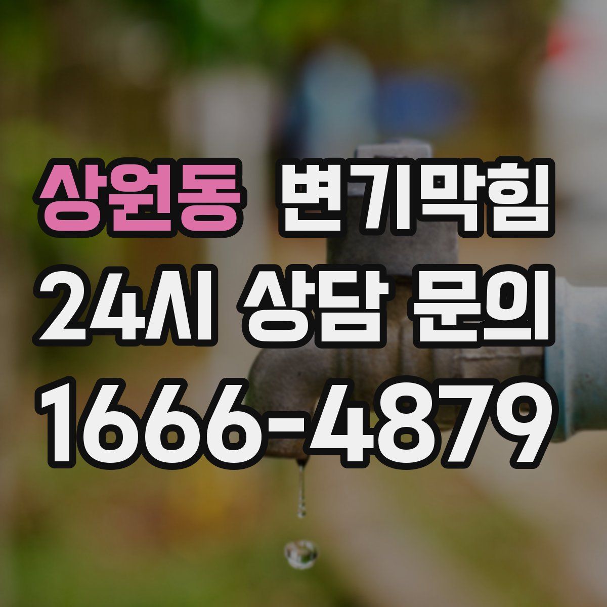 상원동 변기막힘