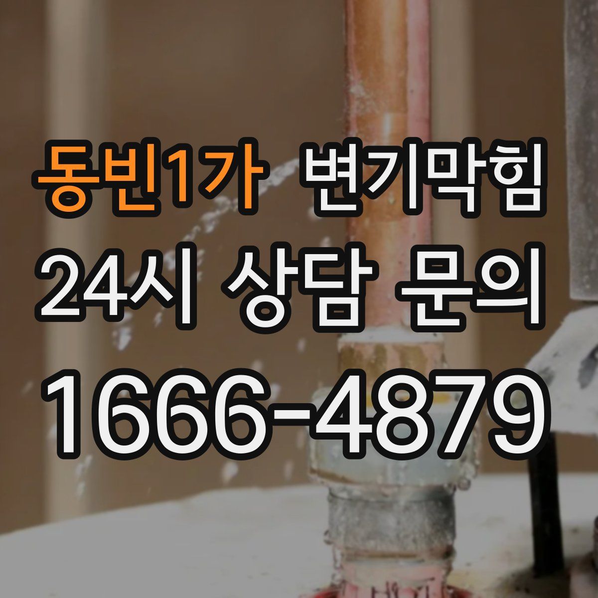 동빈1가 변기막힘